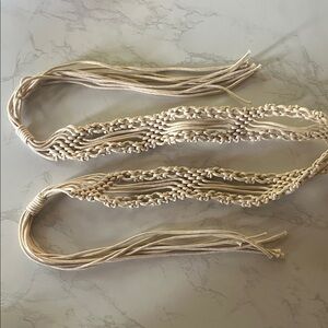 Handmade Macrame Belt